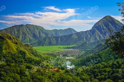Preview: Landscape of Lombok island