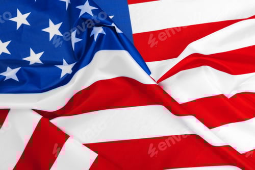 Preview: Striking Close-up of an American Flag Background