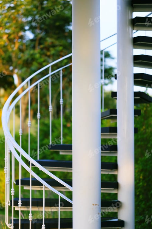 Preview: Curve while stairs outdoor