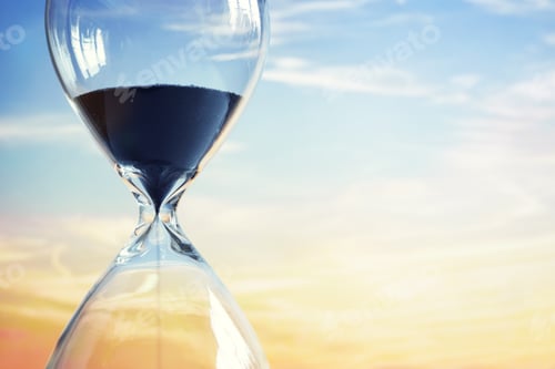 Preview: Hourglass at sunset
