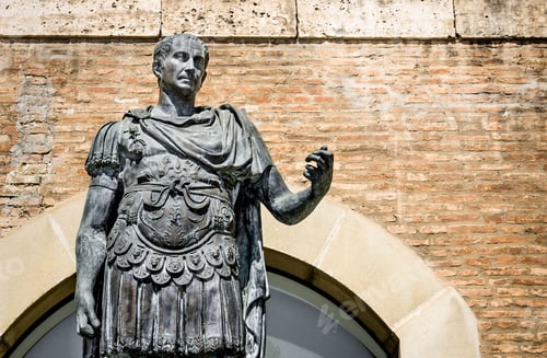 Preview: Statue of Gaius Julius Caesar in Rimini, Italy