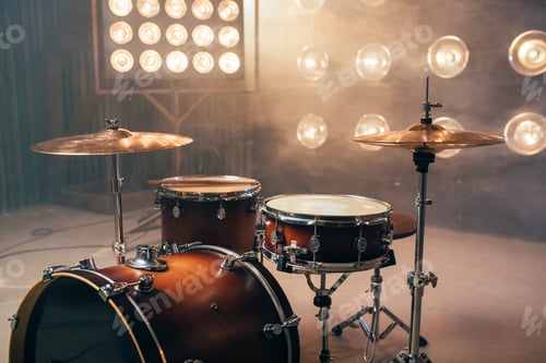 Preview: Drum kit, percussion instrument, beat set, nobody