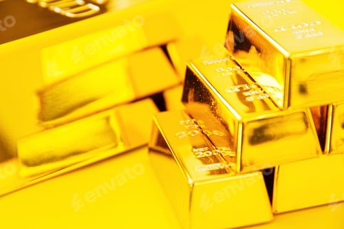 Preview: Gold bars concept