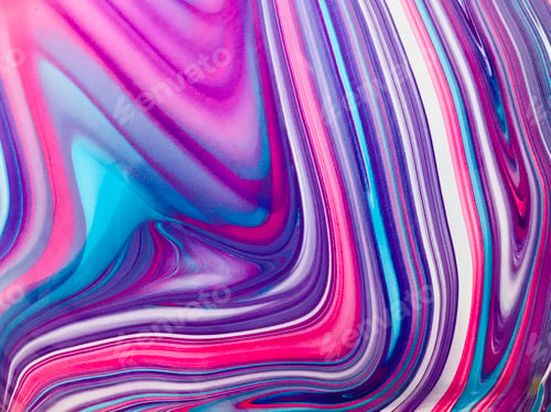 Preview: Abstract colorful background from multicolor curve.