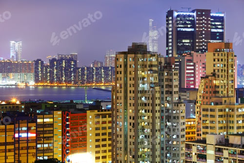 Preview: Crowded building in Hong Kong
