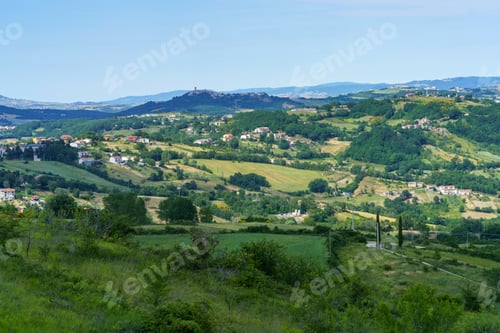 Preview: Landscape in Molise near Macchiagodena and Frosolone