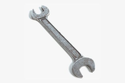 Preview: Vintage Rusty Metal Wrench Tool