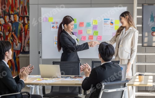 Preview: Welcoming New Team Member in Office Presentation