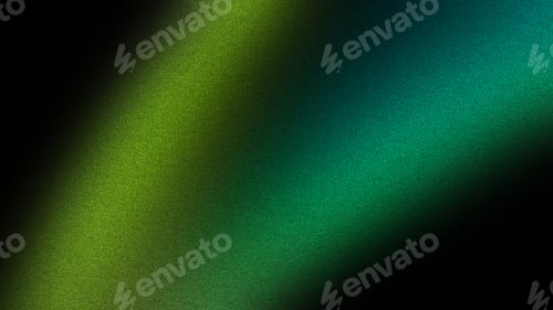 Visualização: Gradiente abstrato vibrante com tons de verde e azul em fundo texturizado com ruído