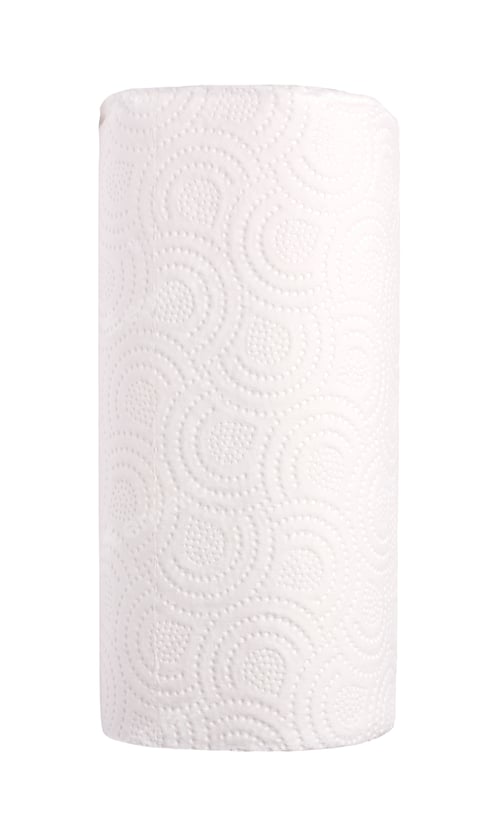 Preview: Roll paper isolated on white background