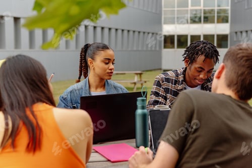 Preview: People working together on an academic project