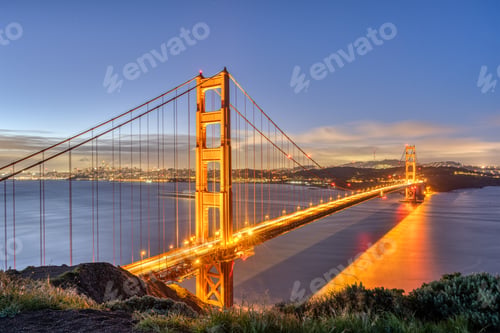 Preview: The famous Golden Gate Bridge in San Francisco