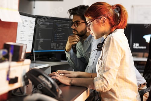 Preview: Programmers work late at night
