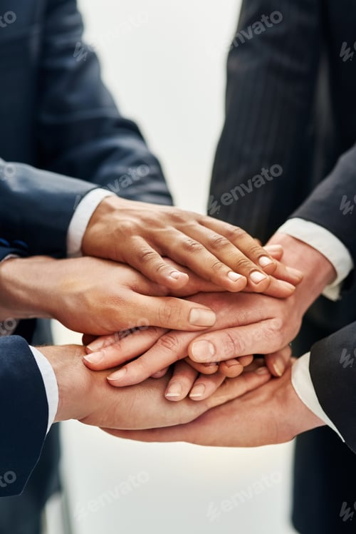 Preview: Work together, win together. Cropped shot of businesspeople working in a corporate office.