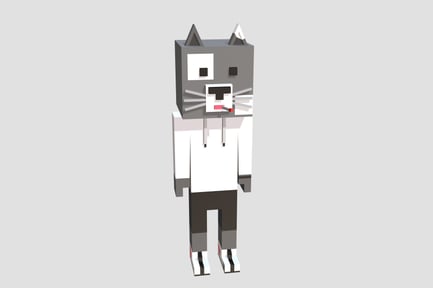 Preview: 3D Character Cat