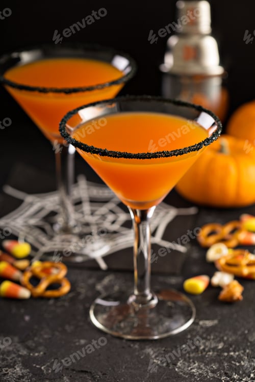Preview: Halloween or fall cocktail pumpkintini