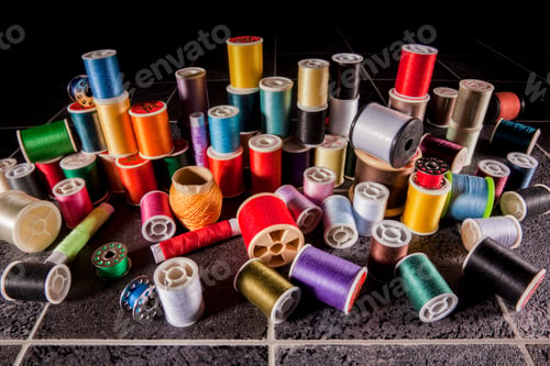 Preview: Arts and Crafts - spools of cotton