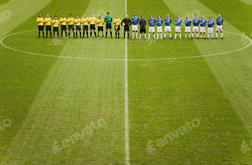 Preview: Football teams on the pitch