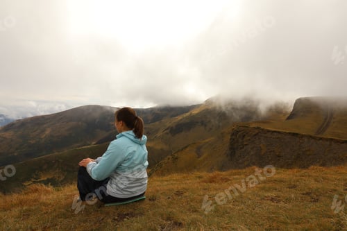 Preview: Girl in the Carpathian mountains