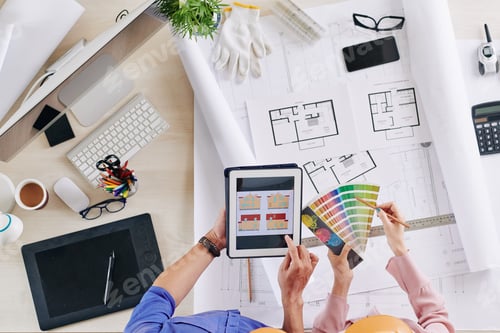 Preview: Architects choosing exterior walls color