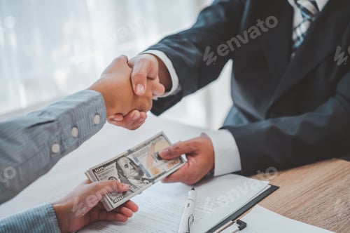 Preview: businessman was negotiating a bribery arrangement in which the dollar