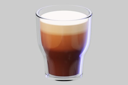 Preview: Delicious Layered Espresso Coffee Drink