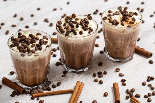 Preview: Coffee cocktail with cream foam