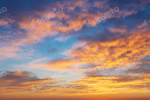 Preview: Colorful Sky at Sunrise or Sunset