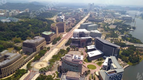 Preview: Kuala Lumpur Downtown, Malaysia, urban city in Asia.