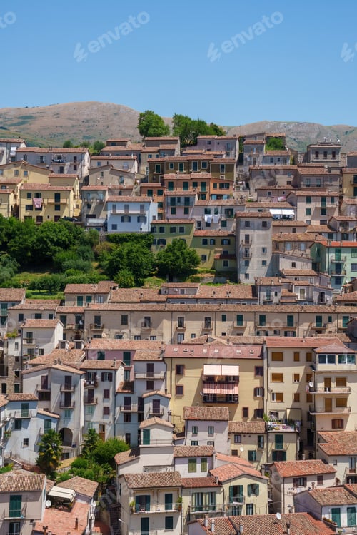 Preview: View of Muro Lucano, in Potenza province, Italy