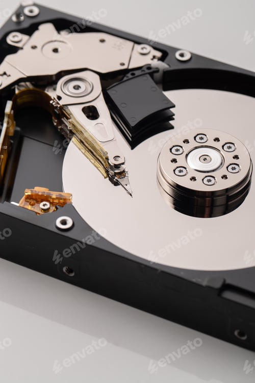 Preview: front view new disk drive on white surface laptop horizontal cd floppy disk computer desktop online