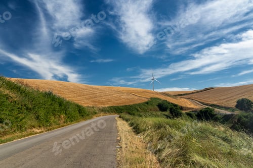 Preview: Rural landscape in Basilicata at summer