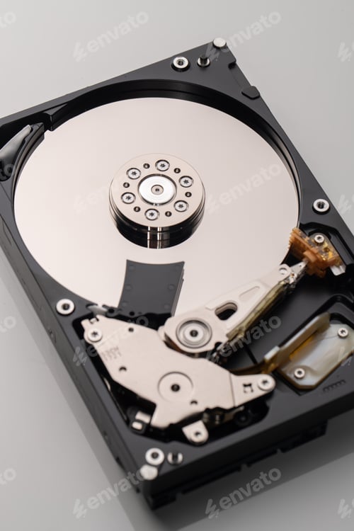 Preview: front view new disk drive on white surface laptop online desktop horizontal cd