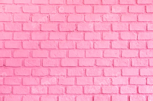 Preview: Pastel pink ordered brick wall texture background,backdrop for lady or woman concept