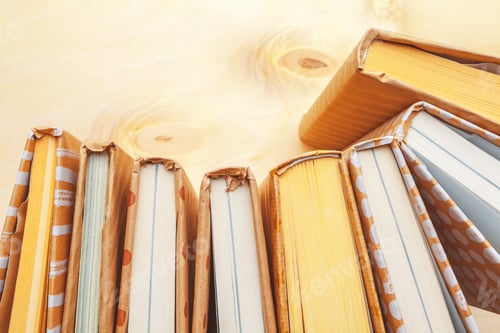 Preview: Many Books Piles