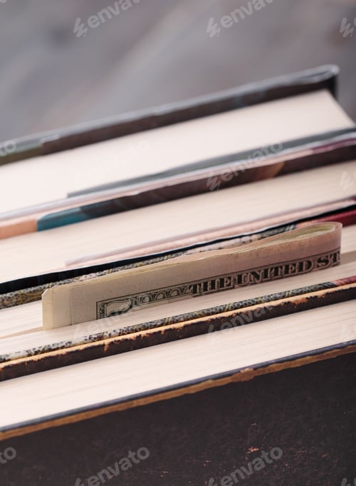 Preview: Money hidden in books
