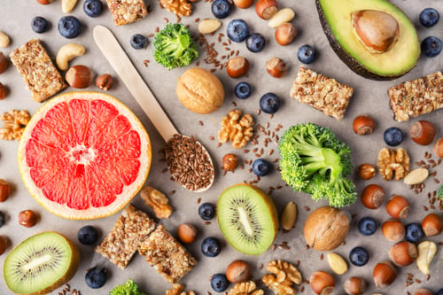 Preview: Healthy food lifestyle background