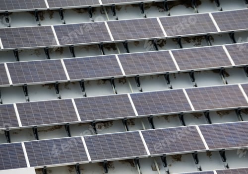 Preview: Solar panel on roof top