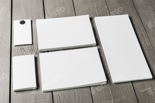 Preview: Business cards blank mockup