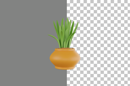 Preview: Plant Pot 3D Icon
