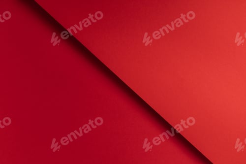 Preview: beautiful bright red abstract blank paper background