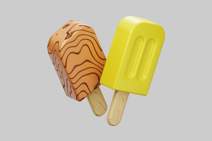 Preview: Orange and lemon popsicles