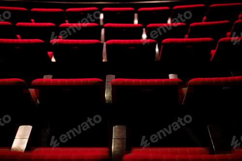 Preview: Rows of red seats in a theatre