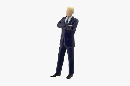 Preview: Confident Businessman Miniature