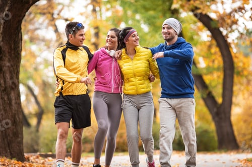 Preview: Autumn workout outdoors