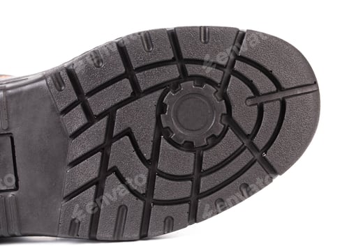 Preview: Black shoe sole.
