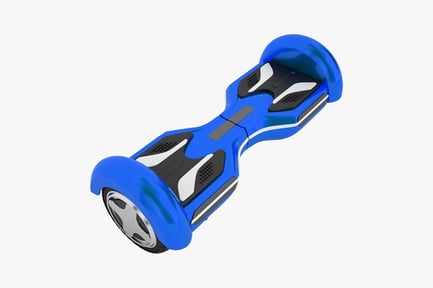 Preview: Blue Gyroscooter 02: Self-Balancing Transporter