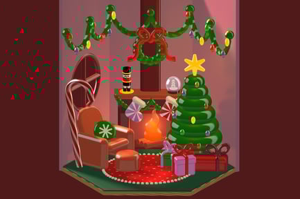 Preview: Cozy Christmas Miniroom