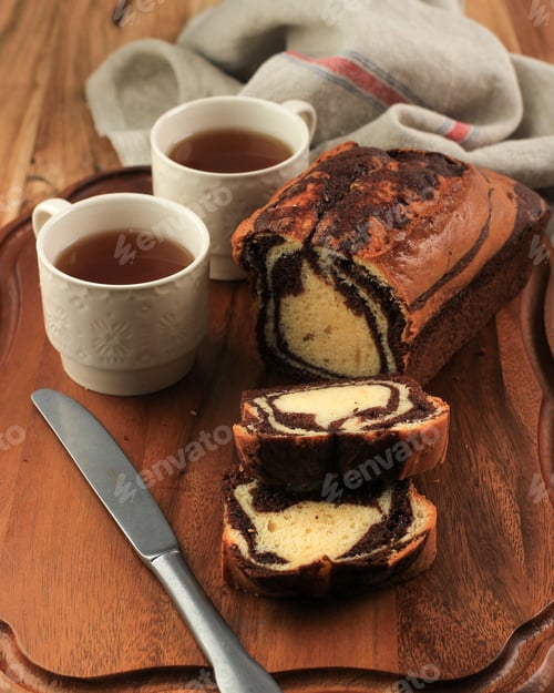 Preview: Slice Loaf Marble Cake