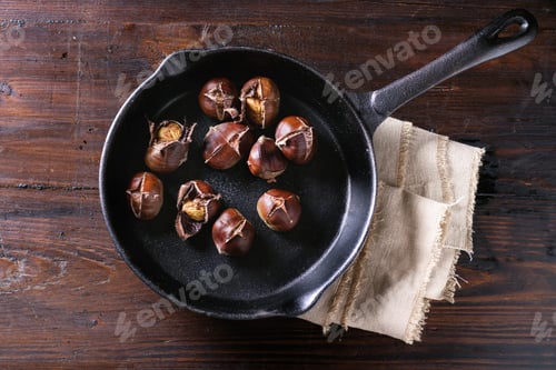 Preview: Baked edible chestnuts